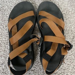 Chaco Men's Banded Z Cloud Sandal Size 14 Congnac (Brown) and Black